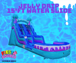 Jelly Drip 15ft water slide