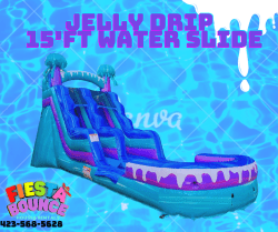 Jelly Drip 15ft water slide